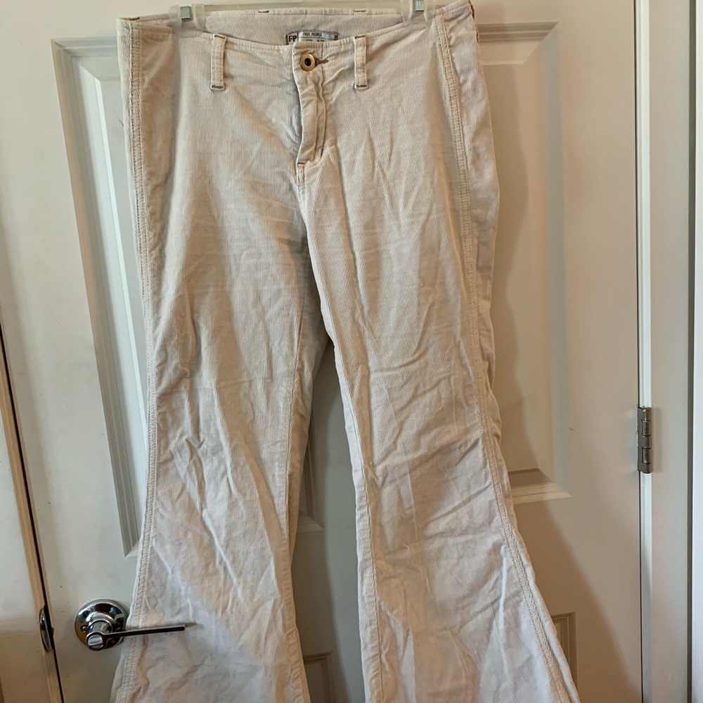 Free People Corduroy Flare Pants